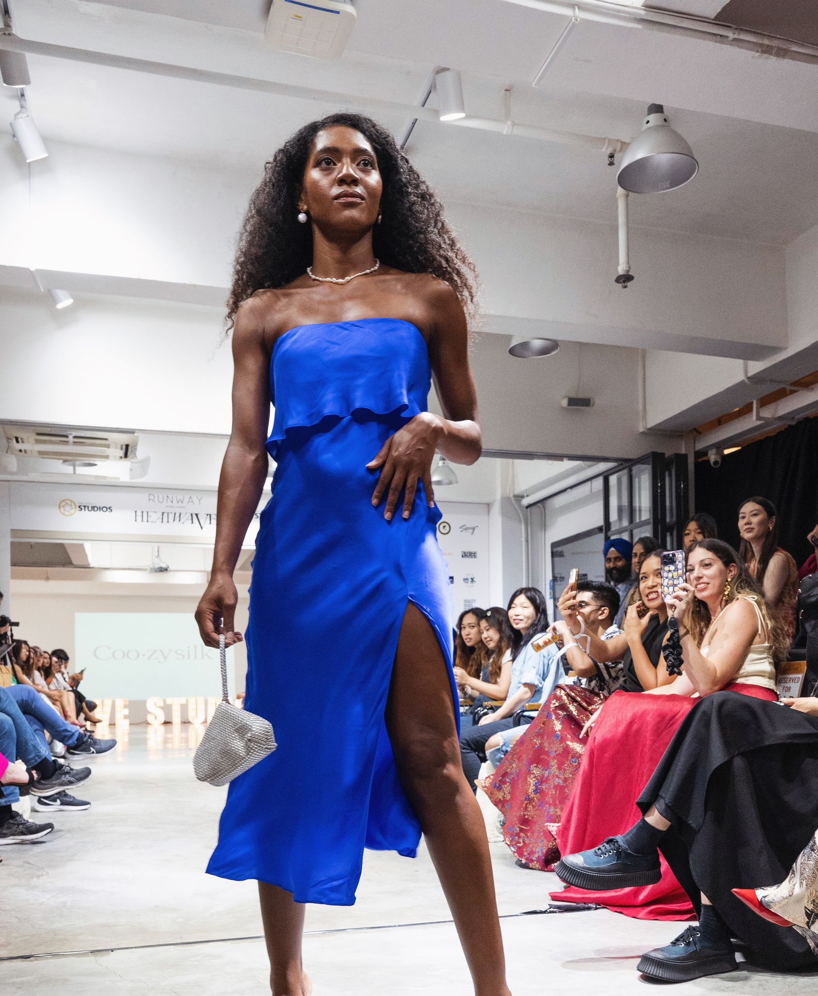 Electric blue tube dress Electric blue tube dress