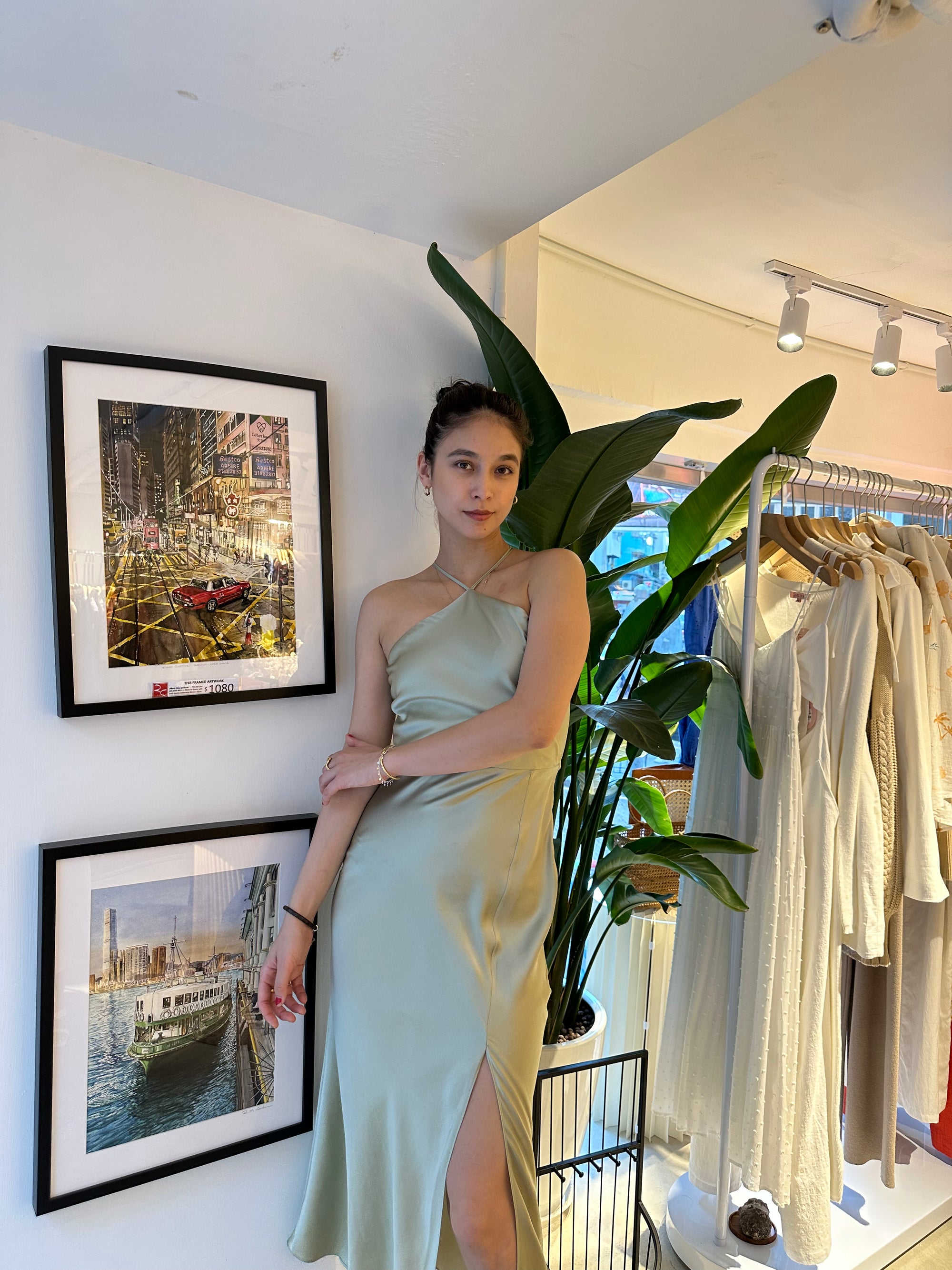 Sage halter maxi dress - itscoozy Sage halter maxi dress - itscoozy