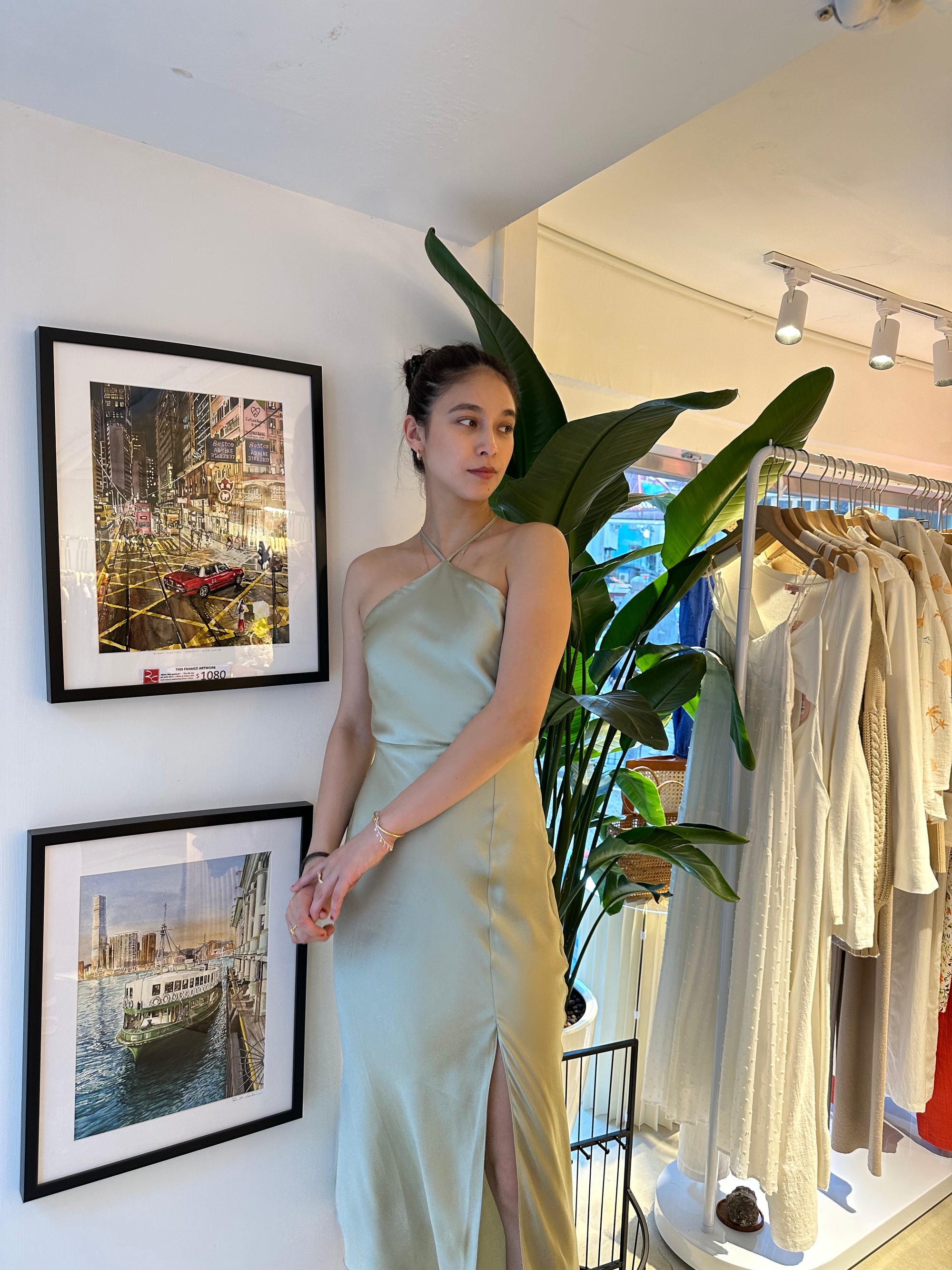 Sage halter maxi dress - itscoozy Sage halter maxi dress - itscoozy